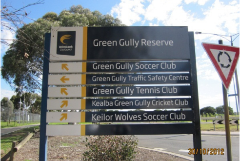 Green Gully reserve