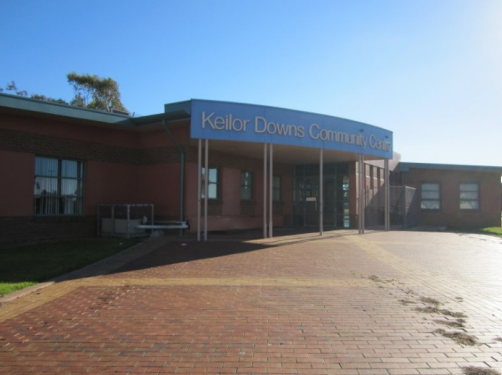 Street view of Keilor Downs Hall